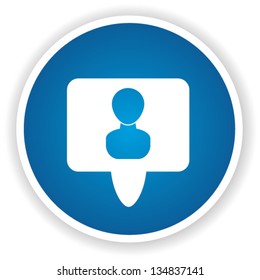 User sign,vector