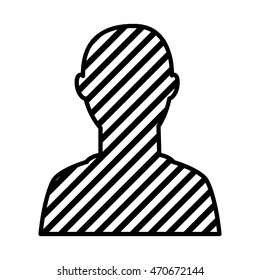 user silhouette isolated icon vector illustration design