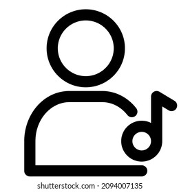 User specific curated music playlist from the media library