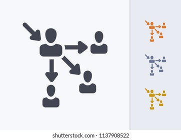 User Spread - Pastel Cutwork Icons. A professional, pixel-aligned icon.