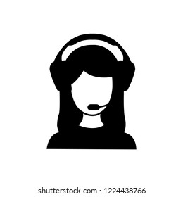 User Support Icon, logo on white background