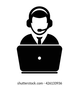 User Support Icon - Vector
