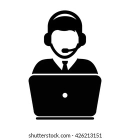 User Support Icon - Vector