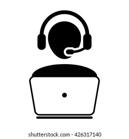User Support Icon - Vector