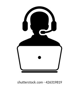 User Support Icon - Vector