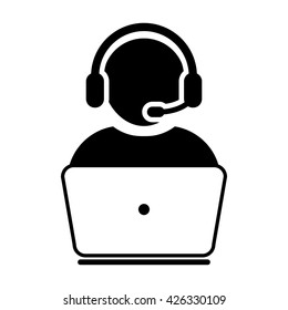 User Support Icon - Vector