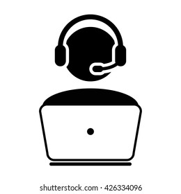User Support Icon - Vector