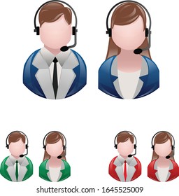 User support symbol icon vector illustration