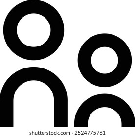 user symbol vector icon isolated