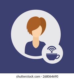 user technology design, vector illustration eps10 graphic 