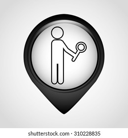 user technology design, vector illustration eps10 graphic 