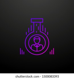 User test nolan icon. Elements of web development set. Simple icon for websites, web design, mobile app, info graphics