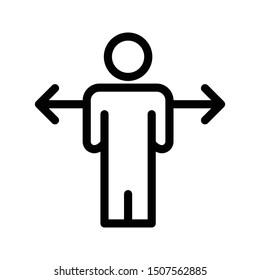 user thin line vector icon