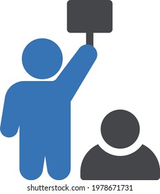 Farbsymbol der Vektorgrafik 