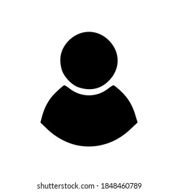 Benutzer-Vektorsymbol, Avatar-Leute, Mensch, Gesicht, Symbol, einfache Design-Illustration