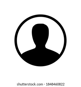 user vector icon, avatar people, human,face,icon simple design illustration