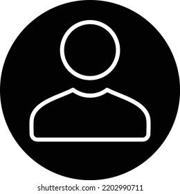 User vector icon. Can be used for printing, mobile and web applications.