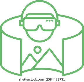 User vector icon. Can be used for printing, mobile and web applications.