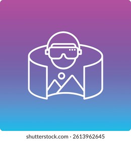 User vector icon. Can be used for printing, mobile and web applications.
