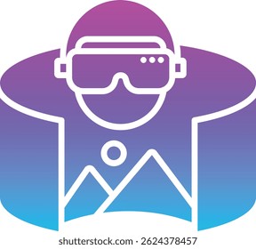 Ícone de vetor do usuário. Pode ser usado para impressão, aplicativos móveis e da Web.