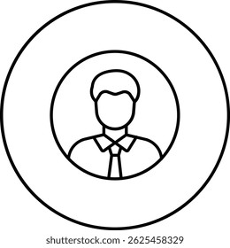 User vector icon. Can be used for printing, mobile and web applications.