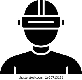 Icono de Vector de usuario. Se puede utilizar para aplicaciones de impresión, móviles y de Web.