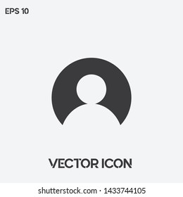 User vector icon illustration.Ui/Ux. Premium quality.