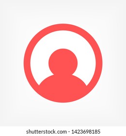 User Vector icon . Lorem Ipsum Illustration design