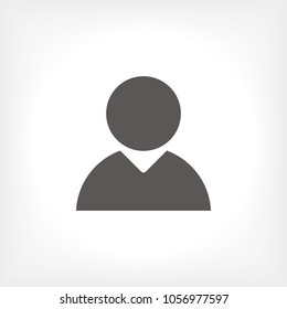 User vector icon. Man icon and businessman. Symbol people