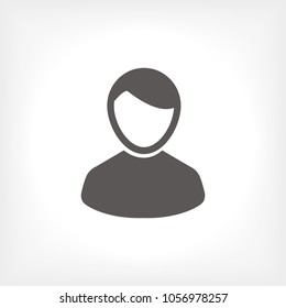 User vector icon. Man icon and businessman. Symbol people