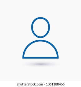 User vector icon. Man icon and businessman. Symbol people
