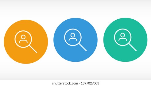 User vector icon. Profile user icon illustration. Person icon symbol web illustration. People icon on background.  