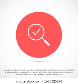User vector icon. Profile user icon illustration. Person icon symbol web illustration. People icon on background.