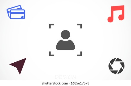 Icono de vector de usuario. Icono de perfil de usuario. Icono de persona ilustración web. 