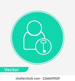 User vector icon sign symbol