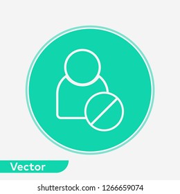User vector icon sign symbol