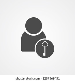User vector icon sign symbol
