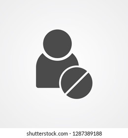 User vector icon sign symbol
