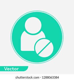 User vector icon sign symbol