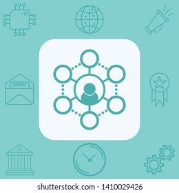 User vector icon sign symbol