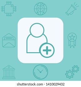 User vector icon sign symbol