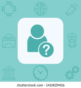 User vector icon sign symbol