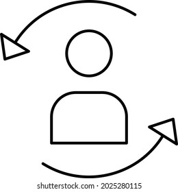 User Vector icon that can easily modify or edit

