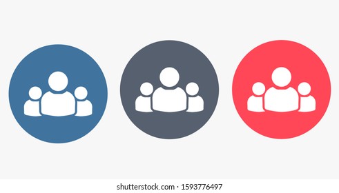 User vector icon in trendy isolated on grey background. User vector icon symbol for your web site design. User vector icon illustration . User vector icon social network button.