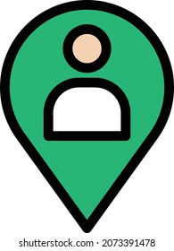 ilustración de usuario Vector en un fondo transparente. Símbolos de calidad premium. Icono vectorial de trazo para el concepto y diseño gráfico.