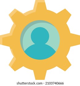 ilustración de usuario Vector en un fondo transparente.Símbolos de calidad premium.Icono plano de línea vectorial para concepto y diseño gráfico.
