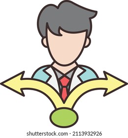 user Vector illustration on a transparent background.Premium quality symmbols.Vector line flat icon for concept and graphic design.
