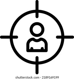Benutzer-Vektorgrafik auf transparentem Hintergrund. Hochwertige Symbole. Dünne Vektorsymbole für Konzept und Grafikdesign. 
