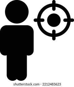 user Vector illustration on a transparent background. Premium quality symmbols. Glyphs vector icons for concept and graphic design.