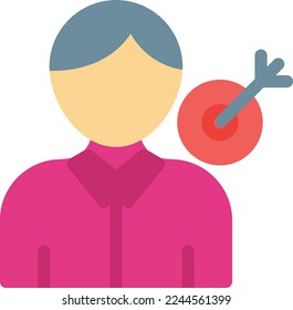 user Vector illustration on a transparent background. Premium quality symmbols. Line Color vector icons for concept and graphic design.